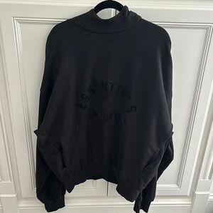 Essentials Black Sweatshirt